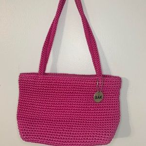 The SAK pink mini purse